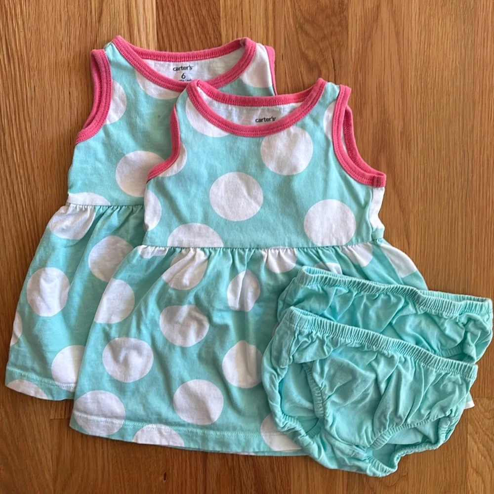 6M Polka Dot Dress Set